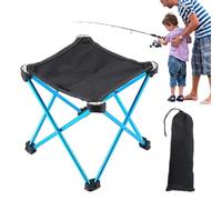 Tabourets de pliants, tabouret pliant de camping Siège de pêche de pliable | Pour adultes siège Extra Large pliable Camping en plein air marche pied de pêche