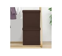 Tabourets pliables marron