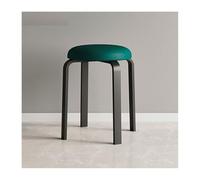 Tabourets de Vanité Banc de Tabouret Salle à Manger Simple et Moderne, Rond Salon Maison, Restaurant, Bas empilable Petit Repose-Pieds(D)