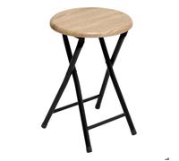 Tabourets pliants effet bois naturel - 5 five simply smart
