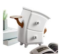 TABSIRAH Organisateur de bijoux avec tiroir | Boîte de rangement amusante pour papeterie | Armoire de rangement de bureau | Pour appartement, chambre à coucher, bureau, coiffeuse, vestiaire, entrée