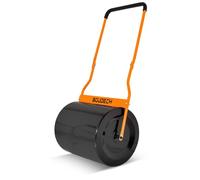 Tabur - Rouleau à gazon manuel de 50 cm ⌀40cm avec poignée ergonomique. Rouleau de jardin avec capuchon amovible et capacité maximale de 62L.