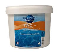 TAC + Piscine - Correcteur TAC alcalinité Piscine/Stabilise Le pH et Maintient l'eau en Parfait État - Produit Conditionné en France/Seau de 5 Kg