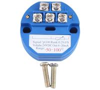 Tacdas Module émetteur de température RTD PT100, résistance thermique -50-100 °C, sortie DC24 V, 4-20 MA, installation facile, facile à utiliser.