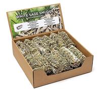 Tache de sauge blanche au romarin S par présentoir de 24 pouces - ± 10 à 11 cm ; ±25–35G