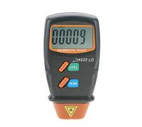 Tachymètre Numérique Sharainn DT-2234C + Mini Testeur de Régime Sans Compteur LCD Affichage Tachymètre Photo Numérique Portable 2.5RPM-99.999RPM avec 3pcs Bande Réfléchissante pour