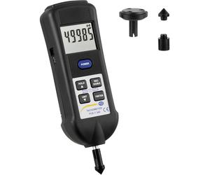 Tachymètre PCE Instruments PCE-T 260 optique, mécanique 0.5 - 19999 tr/min 5 - 99999 tr/min