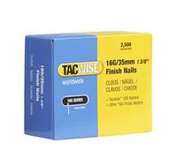 Tacwise 0295 Clous de Finition Galvanisés de Type 16G / 35 mm, Lot de 2500
