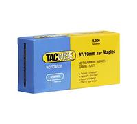 Tacwise 0302 Agrafes à Couronne Étroite Galvanisé 97 / 10 mm, Lot de 5000