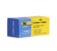 Tacwise 0305 Agrafes à Couronne Étroite Galvanisé de Type 97 / 25 mm, Lot de 5000