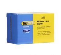 Tacwise Agrafes étroites 0311 Type 90/40 mm galvanisées – 5 000 pièces