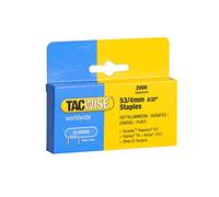 Tacwise 0333 Agrafes Galvanisées de Type 53/4 mm, Lot de 2000 | Agrafes Professionnelles à Fil Fin