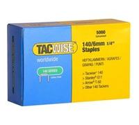 Tacwise Agrafes 140/6 mm galvanisées – 5 000 pièces