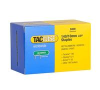 Tacwise 0342 Agrafes Galvanisées de Type 140/10 mm, Lot de 5000 | Professionnelles