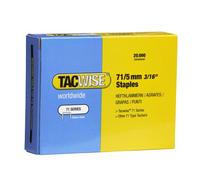 Tacwise 0366 Boîte de 20000 Agrafes galvanisées 5 mm Type 71