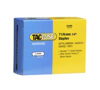 Tacwise 0367 Agrafes Galvanisées pour Tapisserie de Type 71 / 6 mm , Lot de 20.000