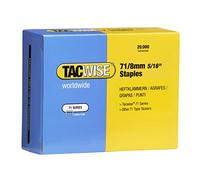 Tacwise 0368 Agrafes Galvanisées pour Tapisserie de Type 71/8 mm, Lot de 20.000