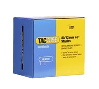 Tacwise Agrafes 80/12 mm galvanisées – Lot de 10 000 pièces