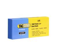 Tacwise Clous de finition TA-0394 – 18G galvanisés 15 mm – Boîte 5 000