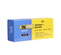 Tacwise 0396 Clous de Finition Brad Galvanisés de Type 18G / 25 mm, Lot de 5.000