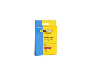 Tacwise 0768 Agrafes à Couronne Étroite Galvanisées 91/40 mm, Lot de 1000