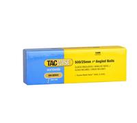 Tacwise 0824 Clous de Finition à Angle Type 500/25 mm, 26°, Lot de 5000 | Galvanisés, Inclinés à 26°, Équivalent au Type 18G
