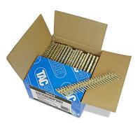 Tacwise 0984 Clous en Bande Extra Galvanisés 3,75/38 mm, Positionnement Positif, Tête Ronde, Tige Annelée, Inclinés à 34°, Reliés en Papier, Lot de 3000