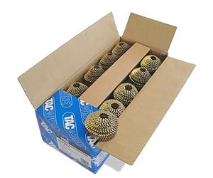 Tacwise 1002 Clous en Rouleau à Tête Conique Type 2,1/32 mm, Lot de 14.400 | Galvanisés, Pointe Diamant, Tige Annelée, Inclinés à 16°, Assemblés par Fil