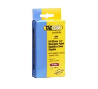Tacwise 1070 Agrafes en Acier Inoxydable Type 91 / 22 mm, Lot de 1000 | Couronne Étroite, Pointe Divergente