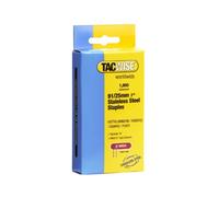 Tacwise 1071 Agrafes en Acier Inoxydable Type 91 / 25 mm, Lot de 1000 | Couronne Étroite