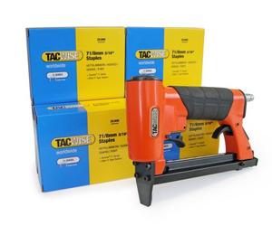 Tacwise 1189 A7116V Agrafeuse Pneumatique pour Tapisserie avec 120.000 Agrafes de 8 mm, Utilise les Agrafes de Type 71 / 4 - 16 mm