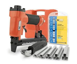 Tacwise 1287 A14014V Agrafeuse Pneumatique de Tapisserie et Dégrafeuse | Avec 4400 Agrafes Type 140 / 6 - 14 mm, Utilise les Agrafes Type 140 / 4 - 14 mm