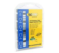 Tacwise 1341 Assortiment d’Agrafes en Acier Inoxydable 140/6-14 mm, 4400 | Lot de 4400 Agrafes