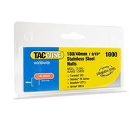 Tacwise 1511 Clous Brad 18G en Acier Inoxydable de Type 180/40 mm, Boîte de 1000