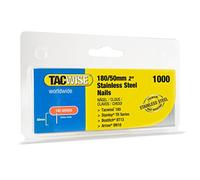 Tacwise 1512 Clous Brad 18G en Acier Inoxydable de Type 180/50 mm, Boîte de 1.000