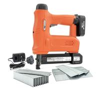 Tacwise 1701 Master Nailer 20V 191 Agrafeuse/Cloueuse Sans Fil avec 1000 Agrafes et 2000 Clous