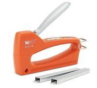 Tacwise Agrafeuse manuelle 1727 Z2 53-13L, plastique orange, légère, 300 agrafes 13/53 (4-8 mm)