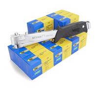 Tacwise 1783 ECO A11 Marteau Agrafeur avec 60.000 Agrafes 140 / 10mm | Utilise les Agrafes Type 140 / 6 - 10mm