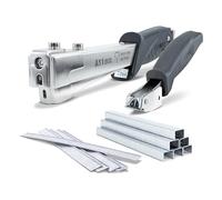 Tacwise 1793 ECO A11 Marteau Agrafeuse Cloueuse et 900 Fixations | Inclut 500 Agrafes Type 140 / 8 mm, 500 Clous Type 18G / 10 mm et un ECO Dégrafeur