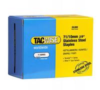 Tacwise - Boîte De 20000 Agrafes En Acier Inoxydable Type 71 L. 10 Mm - Ta-0375