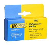 Tacwise Bte De 2000 Agrafes 53/8 Mm Galvanisé