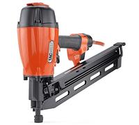 Tacwise KSN90V Cloueuse Pneumatique à Angle pour Clous en Bande 50-90 mm | Utilise des Clous de 2,8 - 3,3 mm, Reliés en Plastique, à Angle 21°