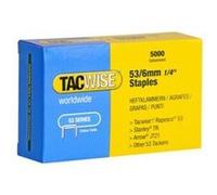 Tacwise tacwise agrafes 53/10 mm, 2. 000 pièces, galvanisé noir G