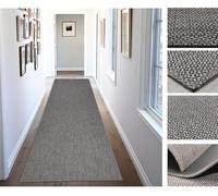 Tadi & Imperio1979 Tapis Long en Vinyle tressé pour Couloir, Cuisine, Chambre à Coucher sur Mesure Présence Naturelle de Haute résistance avec Envers en PVC antidérapant.