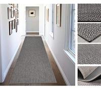 Tadi & Imperio1979 Tapis Long en Vinyle tressé pour Couloir, Cuisine, Chambre sur Mesure Présence Naturelle Haute résistance avec Revers en PVC antidérapant