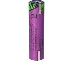 Tadiran Batteries Pile spéciale DD Lithium SL2790 T 3.6V 35000 mAh U cosse à souder