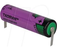 TADIRAN SL360T - Pile lithium, AA, 2 400 mAh, cosse en U, lot de 1
