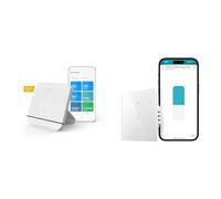 tado° Contrôle Connecté et Intelligent de la Climatisation V3+ et de la Pompe & Meross Interrupteur Volet Roulant Connecté (Fil Neutre REQUIS), Interrupteur de Rideau Compatible avec HomeKit, Alexa
