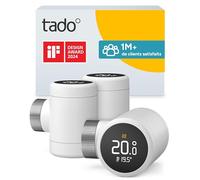 tado° Smart Thermostat X en lot de trois, gestion du radiateur via une application et une enceinte connectée (Alexa, Siri, Google Assistant), installation DIY, pas compatible avec tado° V3+