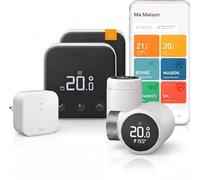 tado° Smart Thermostat X, kit de démarrage avec Bridge X + Smart Thermostat X, Produit supplémentaire comme Thermostat câblé + Capteur de température Radio X